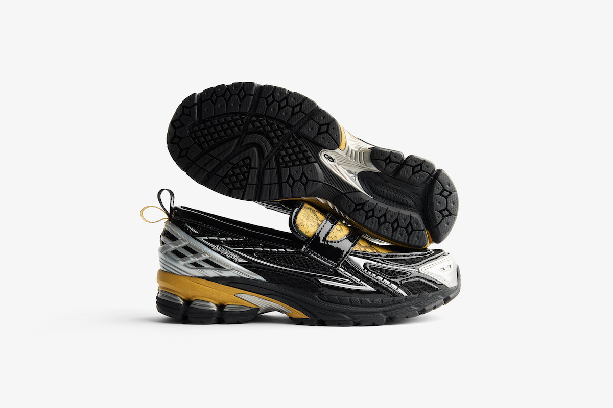 ニューバランス」×「ガニー」がスネーク柄の新作スニーカー