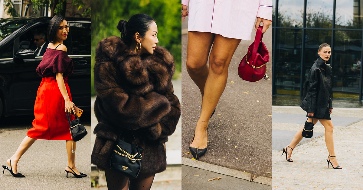 PRADA ブラックナイロンバッグ　着用画像有 PRADA ブラックナイロンバッグ 着用画像有