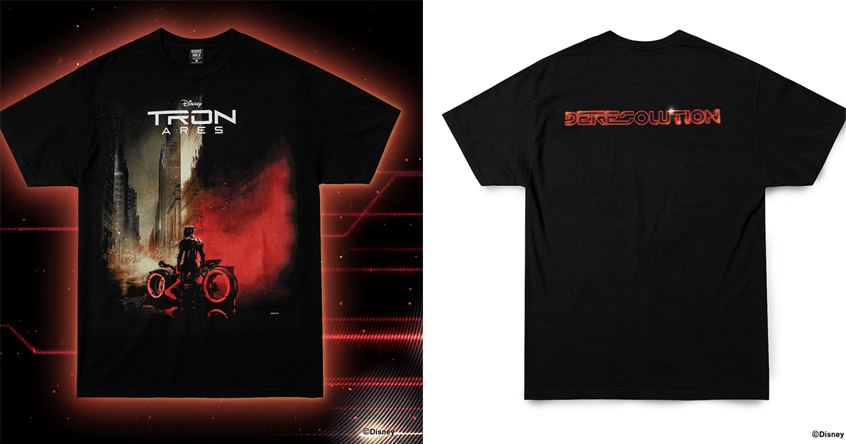 ギークス ルール」が映画「トロン：アレス」とのコラボTシャツ