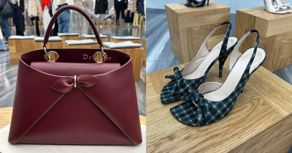 新生「ディオール」のバッグ＆シューズ40連発 リボンがポイントの新作