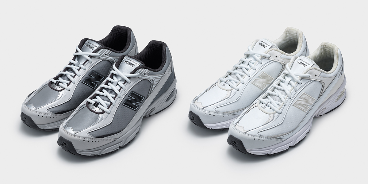 ニューバランス」×「コム デ ギャルソン・オム」から新作