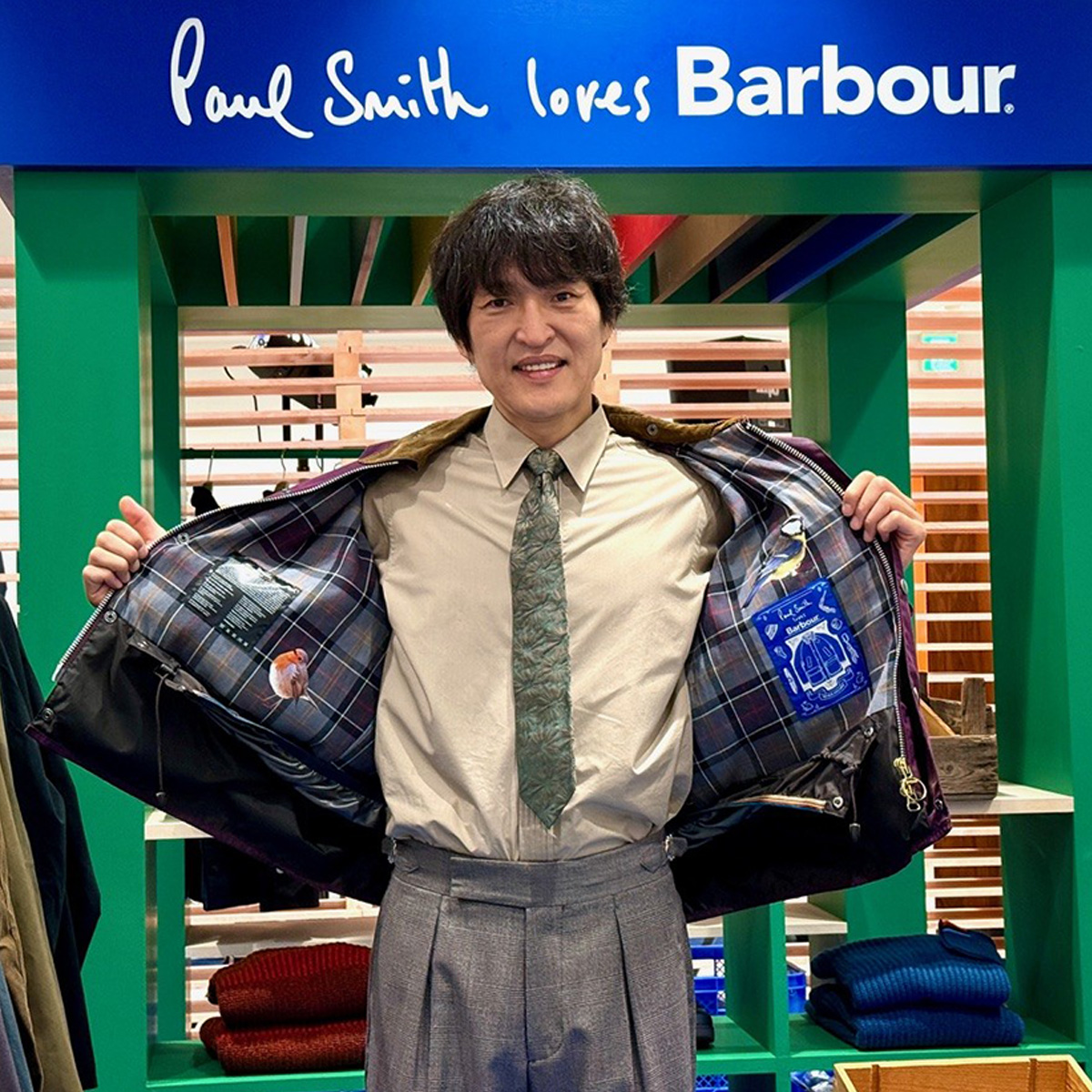 千原ジュニア「めちゃくちゃ、ようできてますわ」 「ポール・スミス