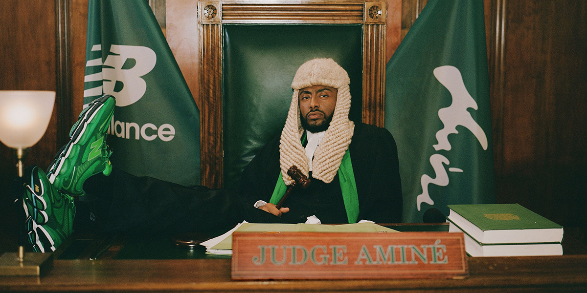 30㌢ 暗闇で光る Aminé x New Balance ABZORB2000 30㌢ 暗闇で光る