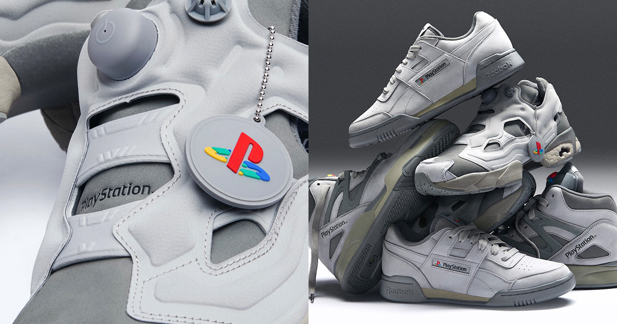 リーボック」×誕生30周年のプレイステーション 国内では