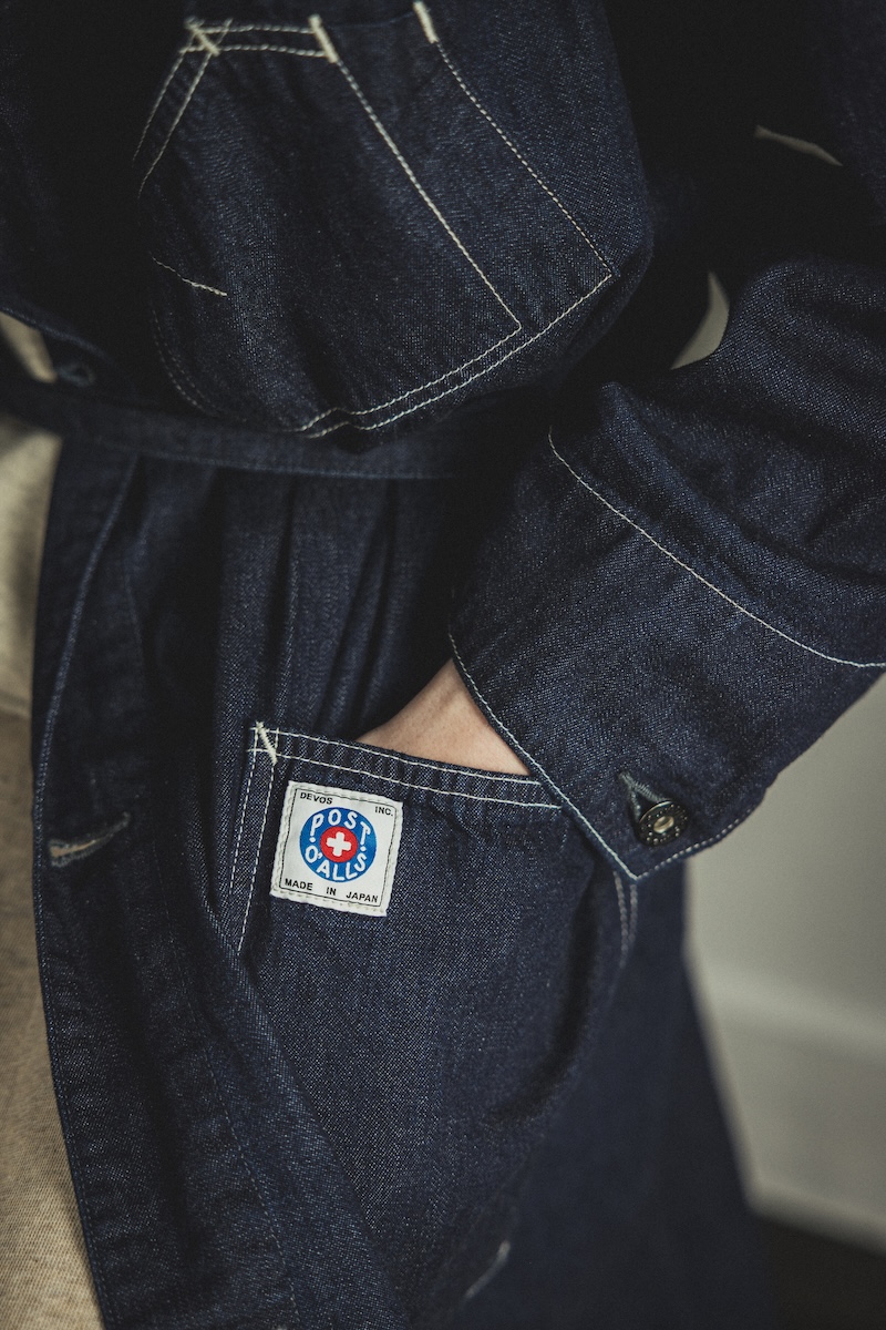 未使用POST O'ALLS×BEAMS PLUS ハンティングカバーオール POST O'ALLS×WAREHOUSE BEAMS+別注 デニムカバーオール - メルカリ