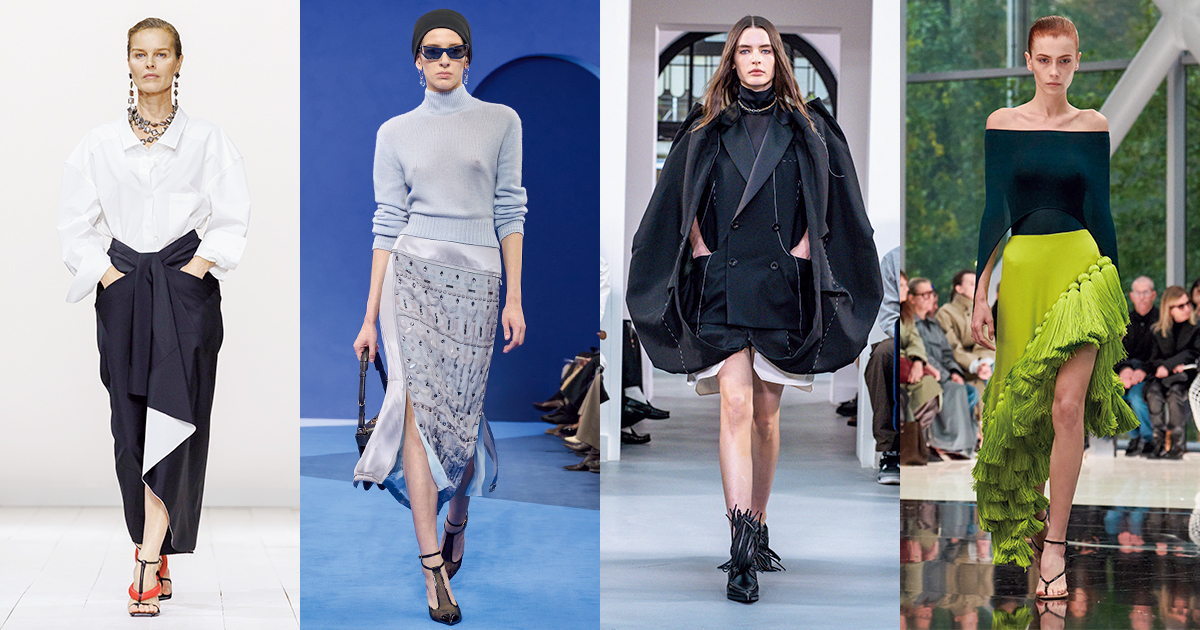 パリに広がる大人のモダンエレガンス　デザイナーの力量を示す「ジバンシィ」や「ランバン」「サカイ」「アライア」