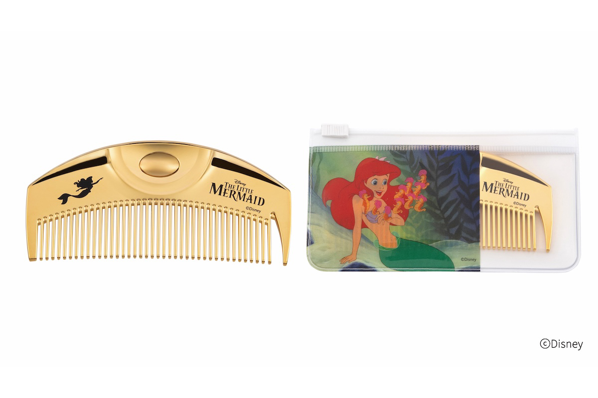 ラブクロム　ディズニーコラボ ラブクロム」がディズニーデザインのヘアコームを発売 アリエル