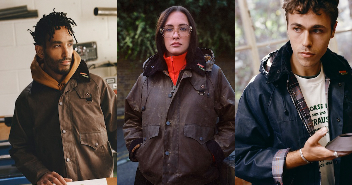 muveil様　美品　Barbour × MUVEIコラボジャケット国内正規品 コラボボンバージャケット | MUVEIL Online Shop