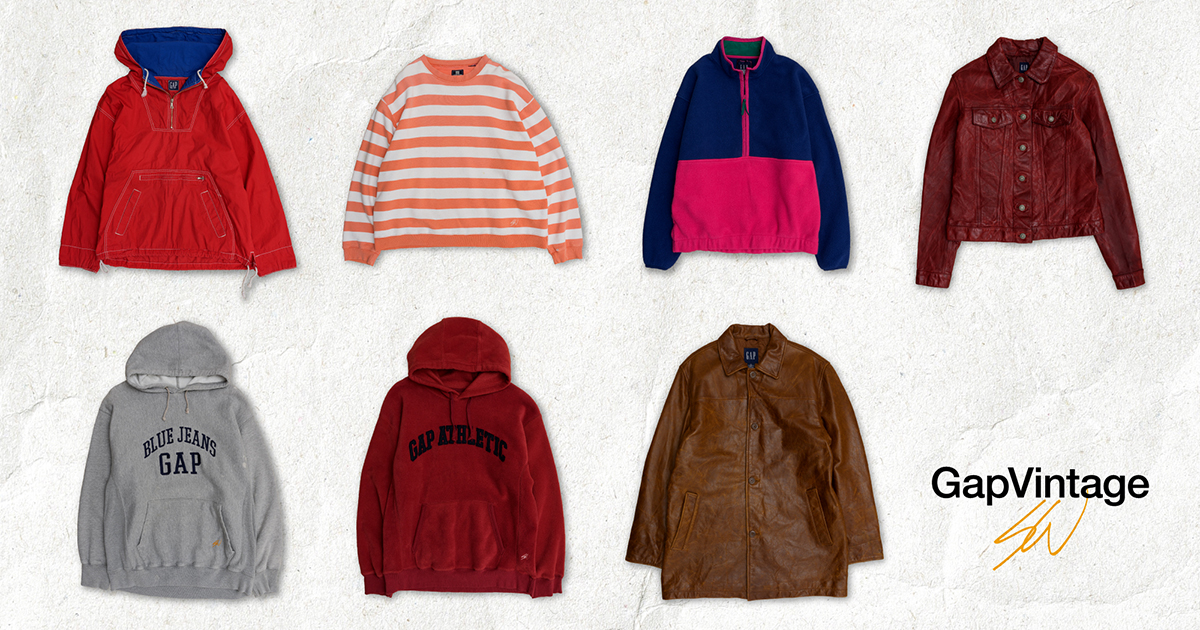 ギャップ」がビンテージアイテムを常設スペースで販売 ショーン・ウォ