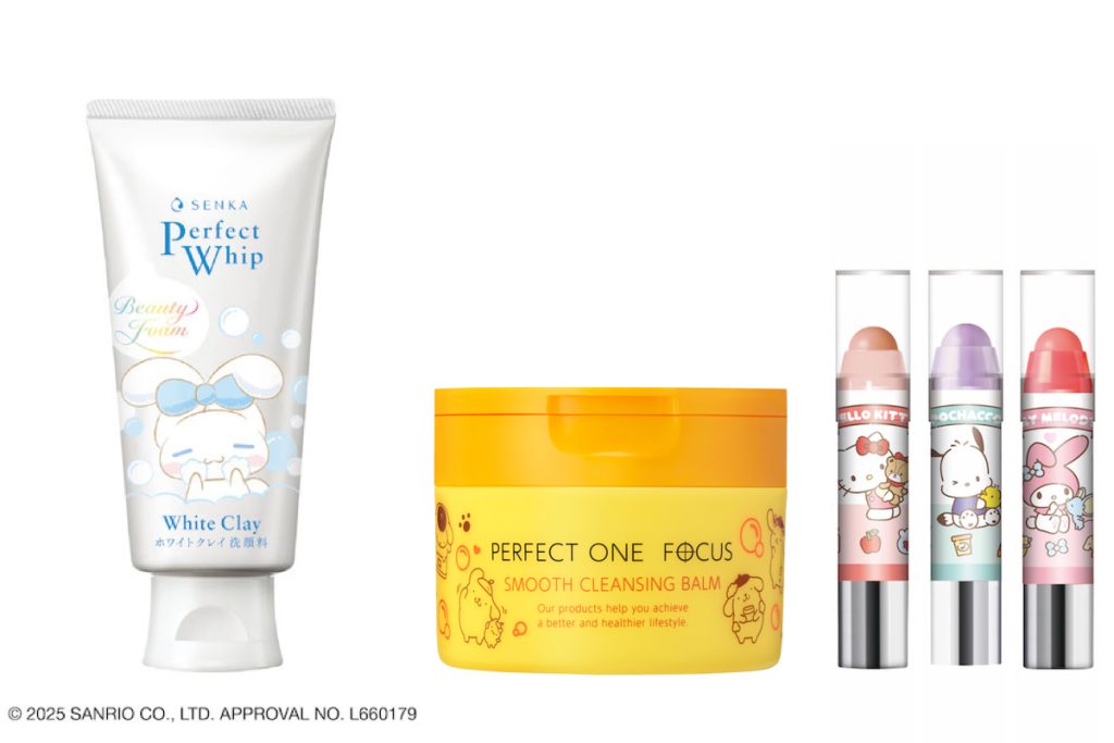 サンリオキャラクターとコラボレーションした限定アイテム