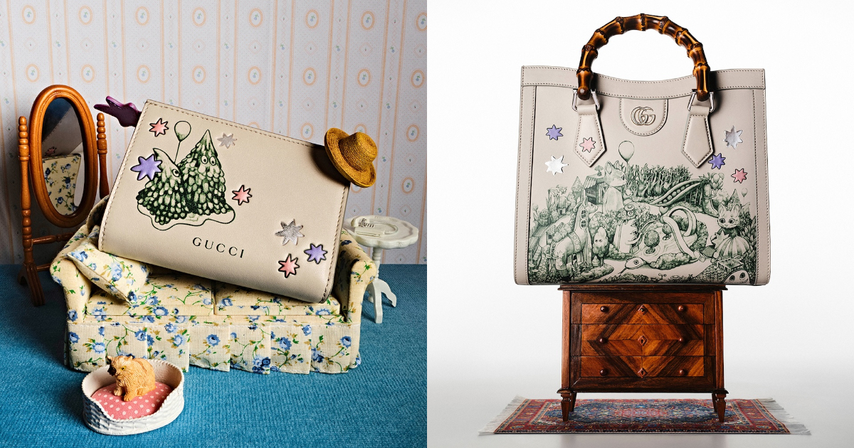 グッチ」×ヒグチユウコ第3弾 星型コインケースやウエアが登場 購入者