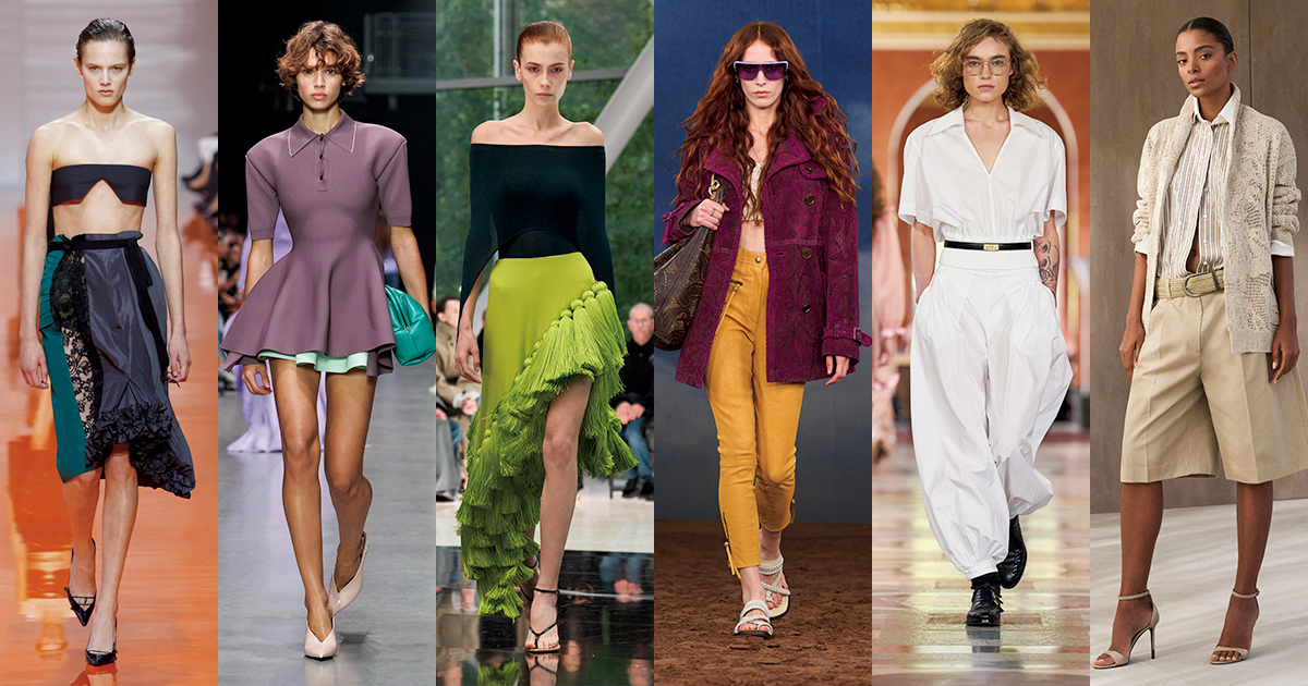 2026年春夏の注目ウィメンズアイテム　スカート＆ドレス＆パンツ編