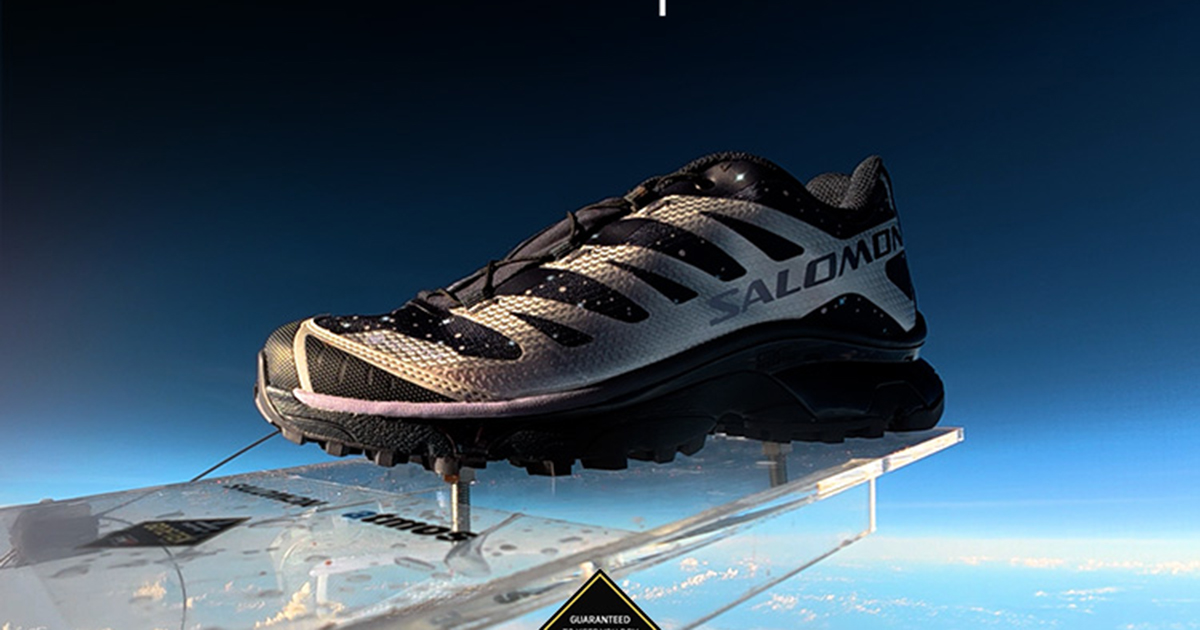 靴 XT-4 OG GTX ATMOS 27cm アトモスが「サロモン」のXT-4 OG GTXとコラボ テーマに合わせてキー