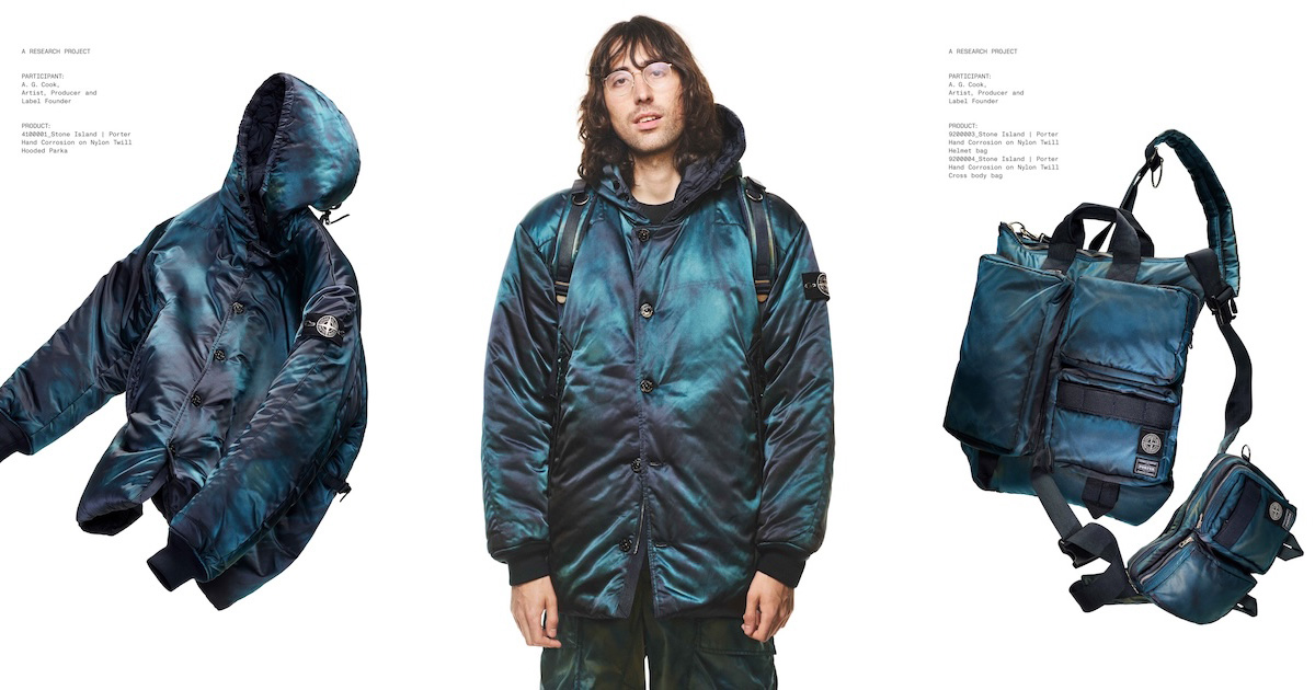 ストーンアイランド」と「ポーター」が5年ぶりのコラボ 初のアパレル