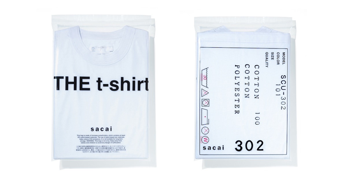 サカイ」の人気“パックTシャツ”が再び発売 今回はロンTも新たに登場