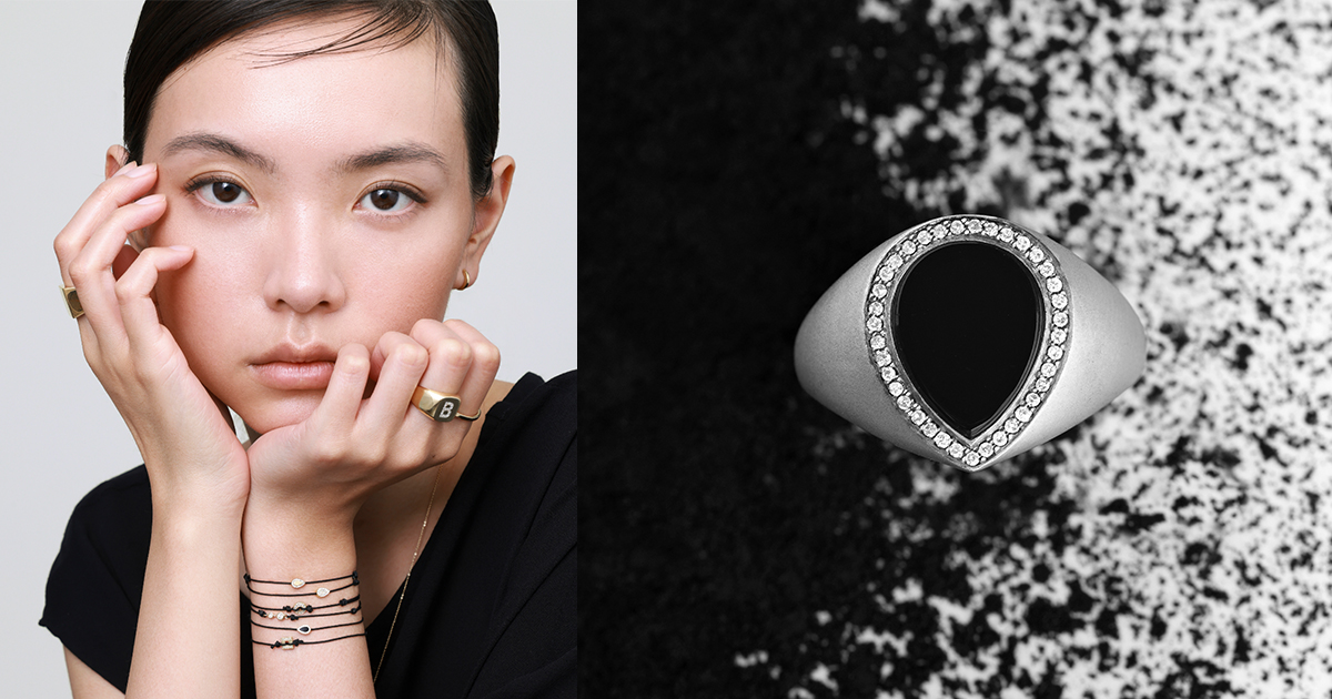 ブランイリス」からホリデーコレクション登場 星の輝きとオニキスの黒