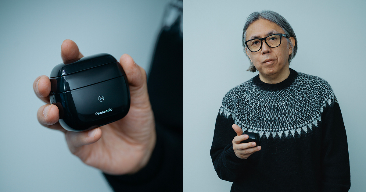 パナソニックの電気シェーバー「ラムダッシュ パームイン」から「フラグメント」の限定モデル誕生　藤原ヒロシによる漆黒の1台