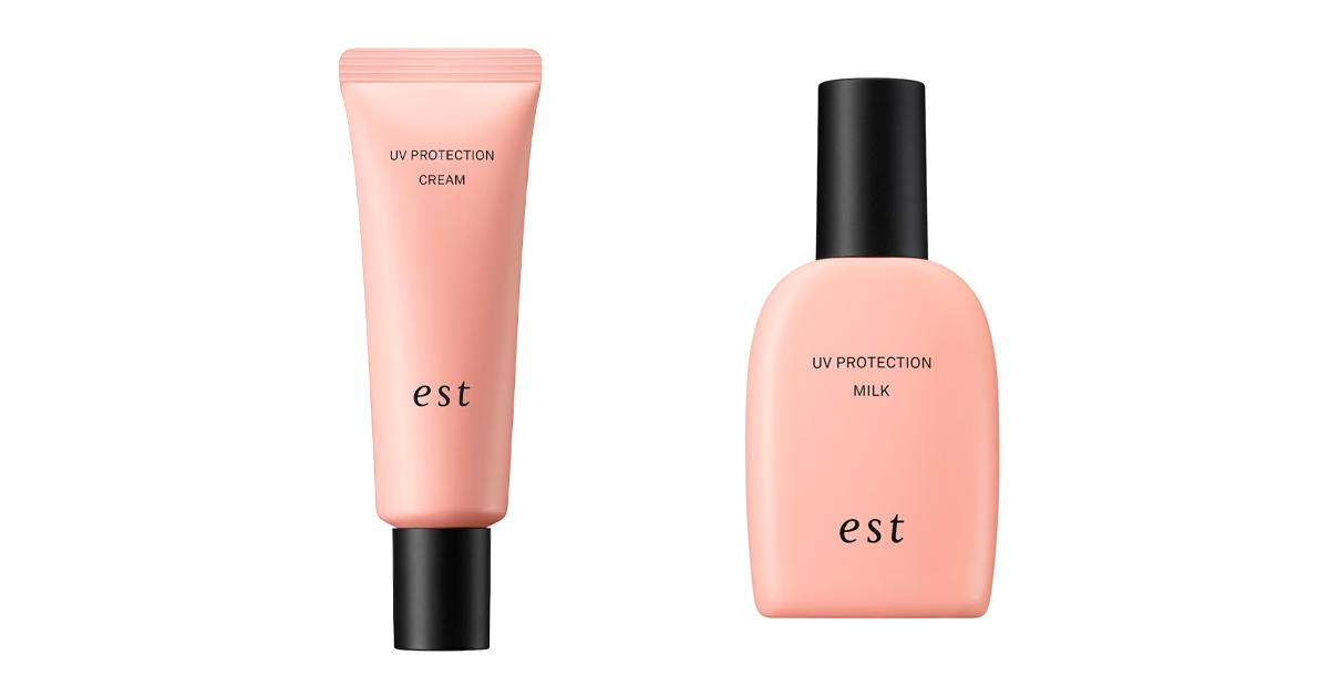 エスト」から潤い感あふれる新UVケア2種が登場 花王独自の有効成分