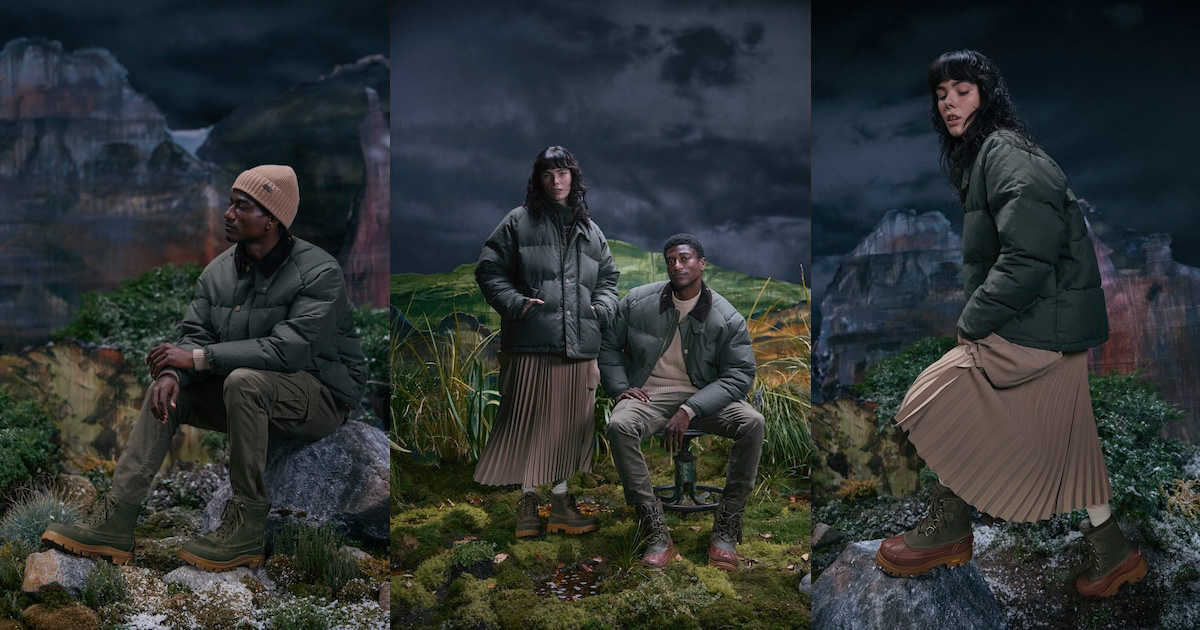 バブアー」と「ソレル」が初コラボ パファージャケットやブーツなど