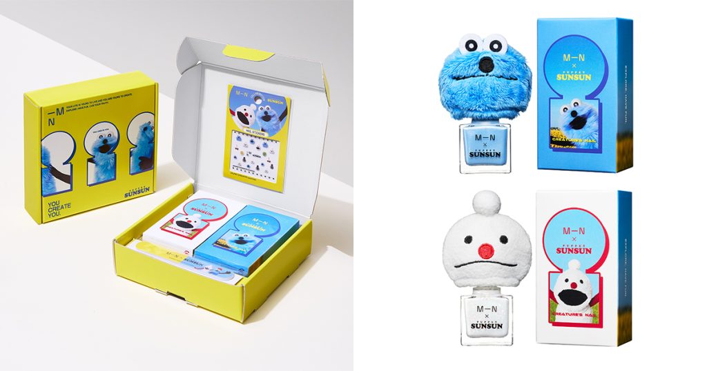 パペットスンスンの限定ネイルボックスが登場 伊勢半のD2C「MN」が発売