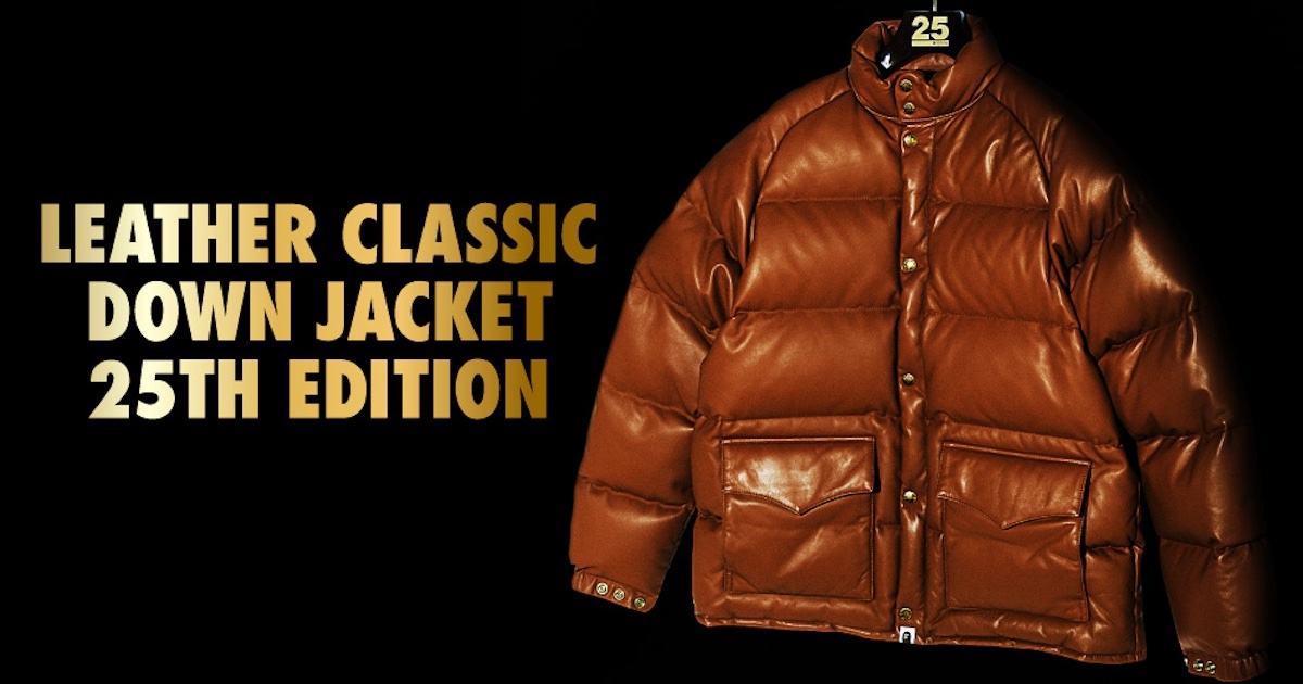 アベイシングエイプ　木村拓哉　HERO着用 BAPE®︎】キムタク着用 LEATHER CLASSIC DOWN JACKETが11月23日に発売