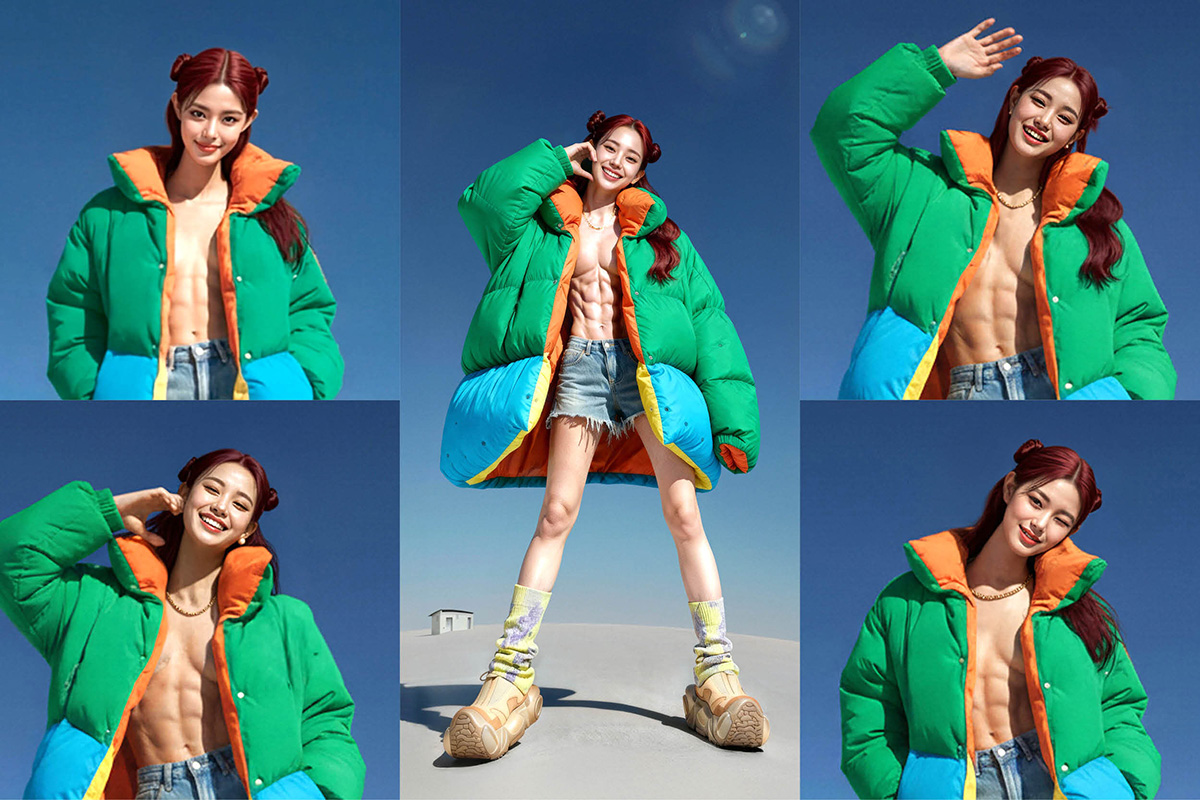 表紙で生成AI × ファッションシューティングを実践してみた