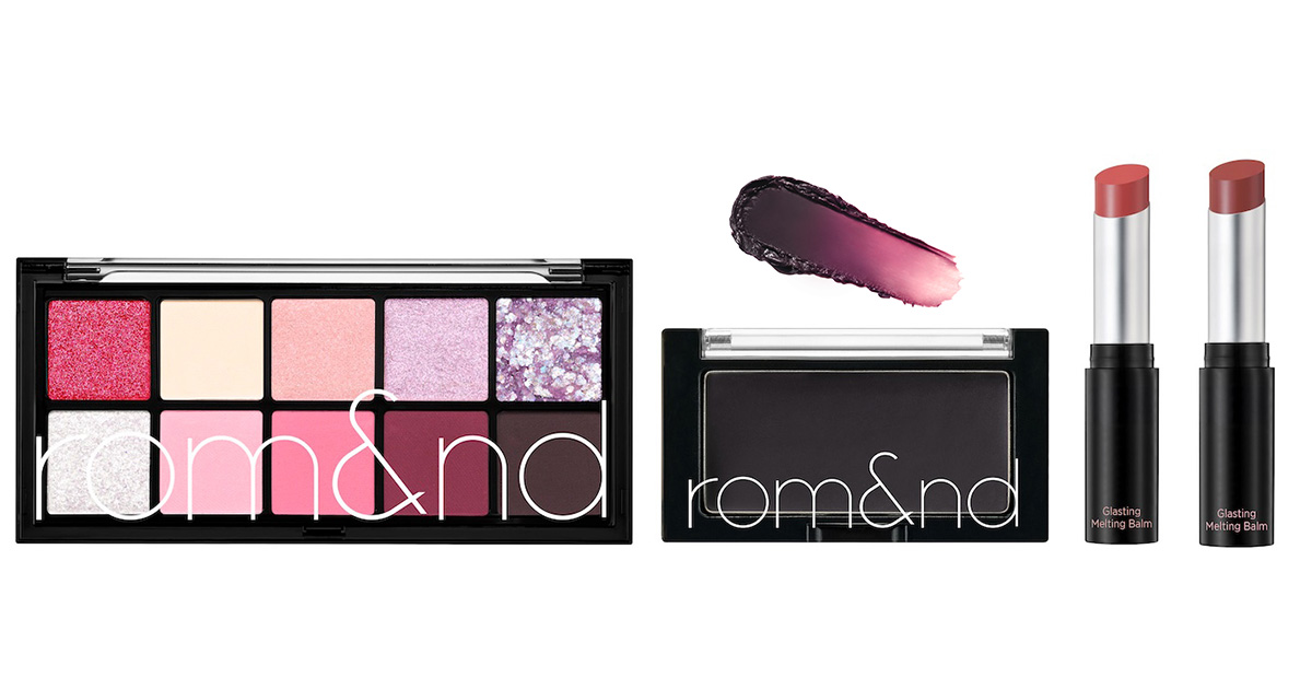 ロムアンド」からクールなコレクション“ブラック エディション”が登場