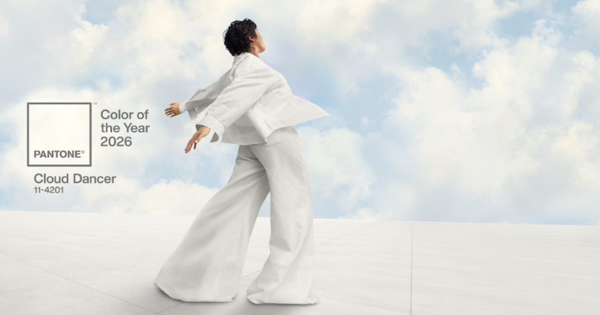 【Kiji】PANTONE FASHION+  パントン2026年のカラーは“クラウドダンサー” 初めての“白”選出で