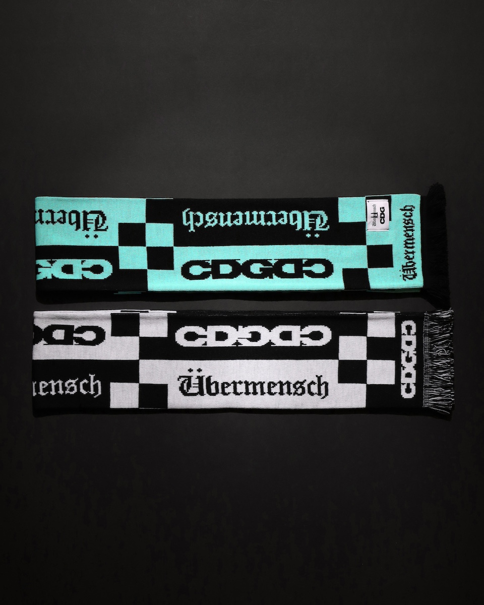 CDG x G-DRAGON Übermensch STOLE 2色セット CDG」× G-DRAGONのコラボコレクション全10型が発売 日本では新宿伊勢丹