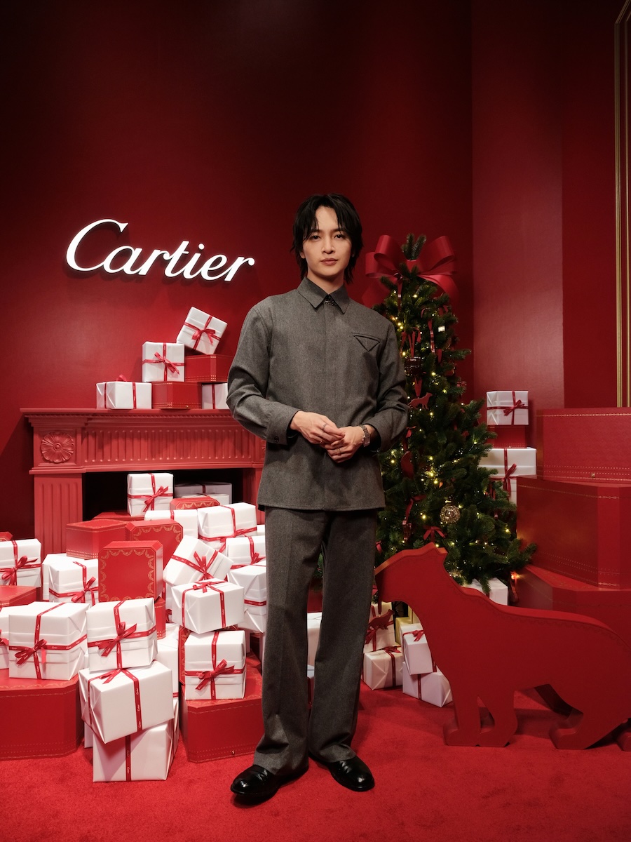 希少 未使用 カルティエ Cartier クリスマス オーナメント 引出BOX付 カルティエ」のホリデーポップアップに玉森裕太、賀来賢人、戸田恵梨香