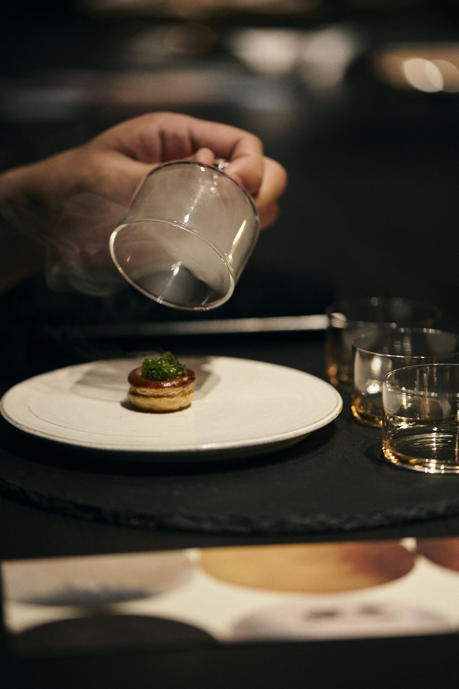 “香る 海苔と林檎”