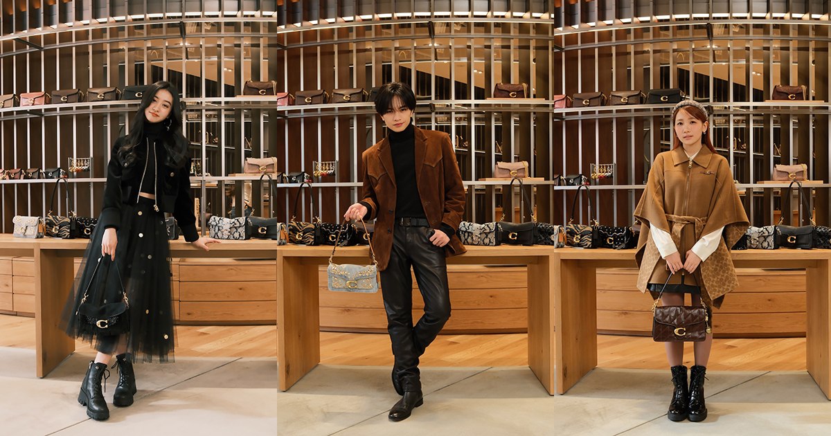 スナップ】「コーチ」銀座店のリニューアルオープンに中島健人、幾田