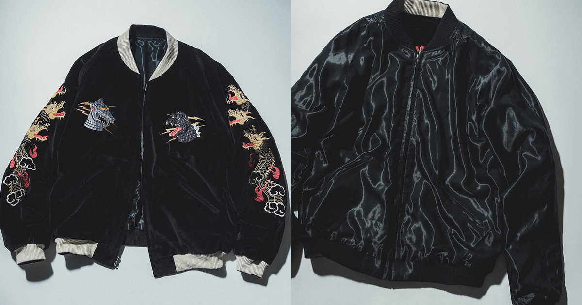 映画「ゴジラ」がスカジャンに ビームス ジャパンが「テーラー東洋」に