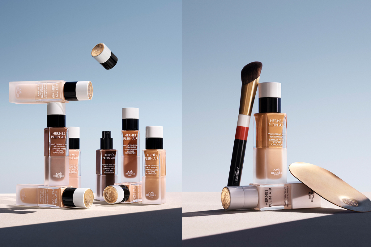 エルメス」からスキンケア成分配合のリキッドファンデ＆プライマー