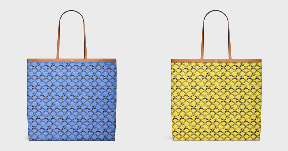 2026年春夏のトレンド“でかバッグ” 「セリーヌ」からは“フラット