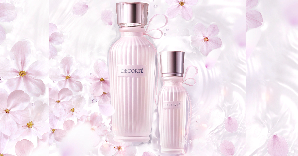 【新品未使用】DECORTE メイクアップセット フラワーデザイン コスメデコルテの人気シリーズ“キモノ”から「サクラ」の香りが再登場