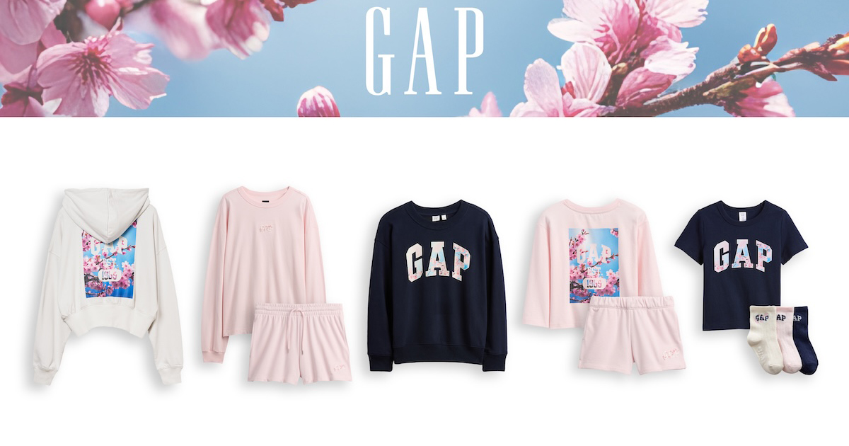 ギャップ」が日本限定のSAKURAコレクションを発売 - WWDJAPAN
