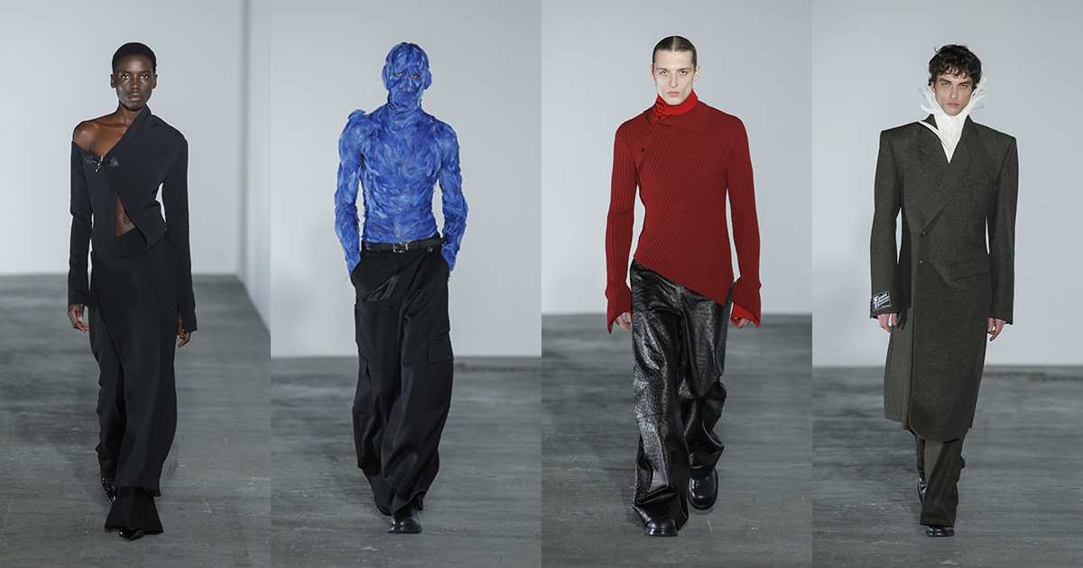 ルック】「エゴンラボ」2026-27年秋冬コレクション - WWDJAPAN ‐ 最新