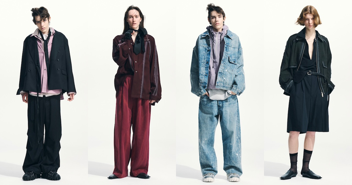 ルック】「メゾン スペシャル」2026年春コレクション - WWDJAPAN