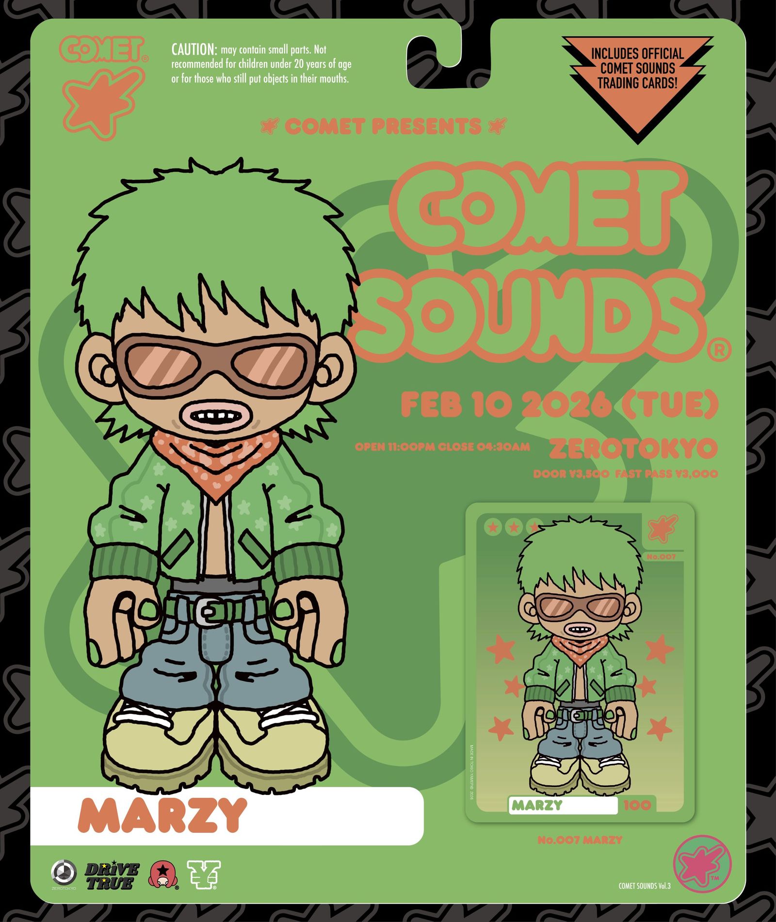 kZmやralphらが出演 音楽イベント「COMET SOUNDS」第3弾が2月10日に