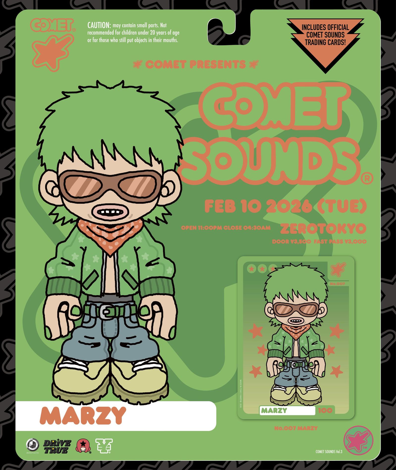 kZmやralphらが出演 音楽イベント「COMET SOUNDS」第3弾が2月10日に
