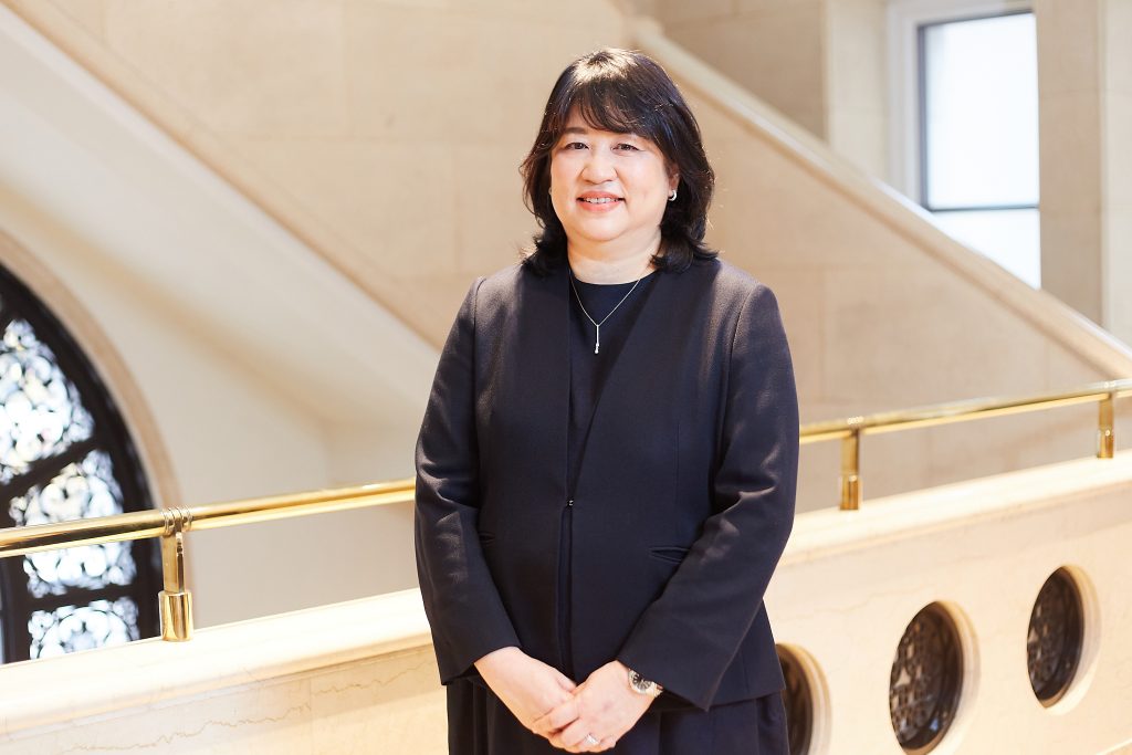 庭崎紀代子／和光 社長