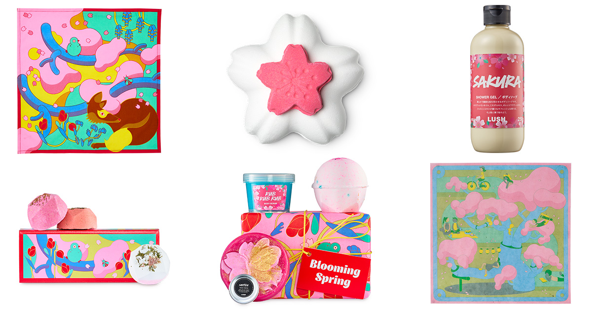 【激安SALE】限定１セット❣️【LUSH】今は無き名品含めて✨️ 2026年春コスメ】「ラッシュ」が“サクラコレクション”全6種を発売 桜を