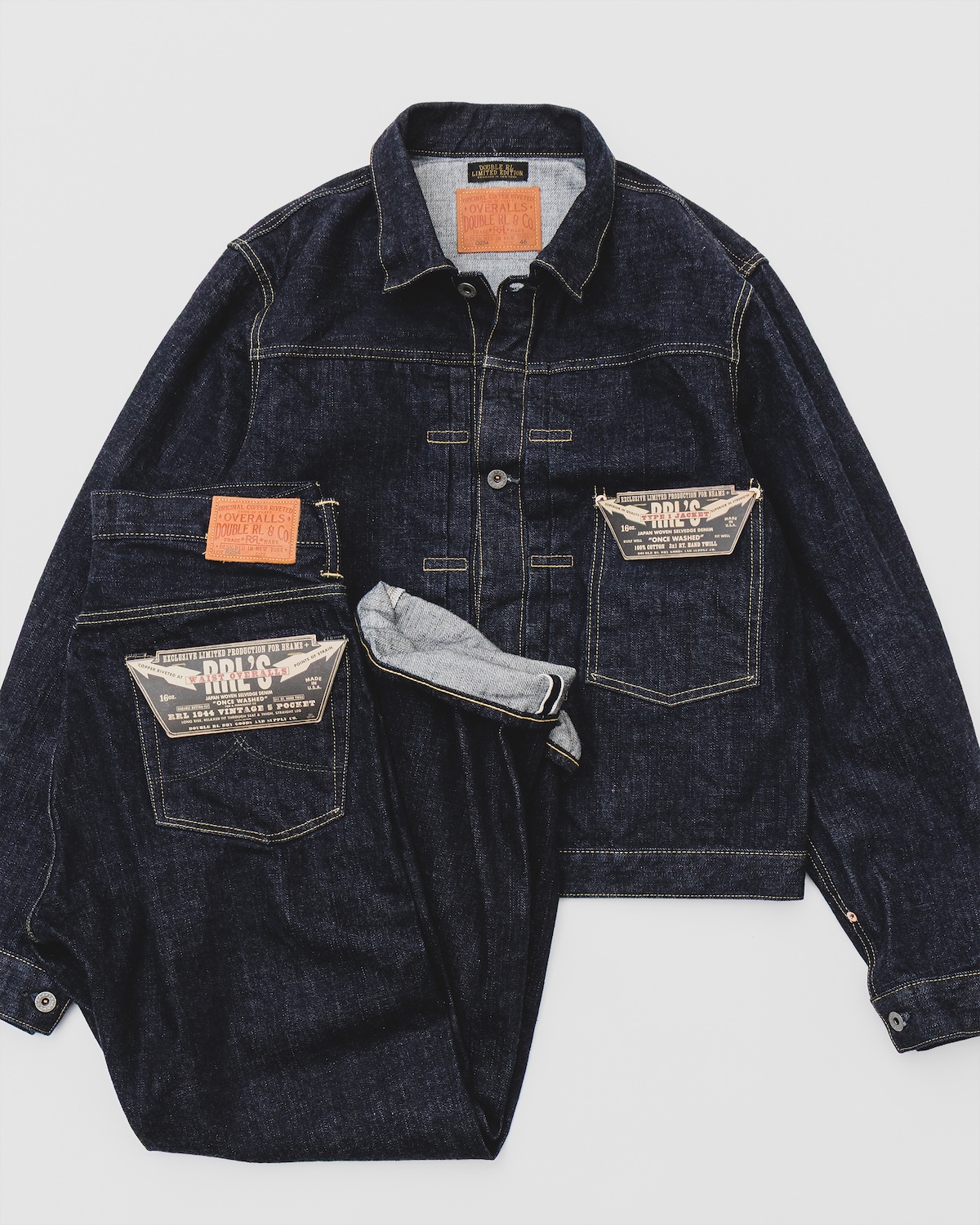 RRL」と「ビームス プラス」がコラボ “Tバック”など大戦期の