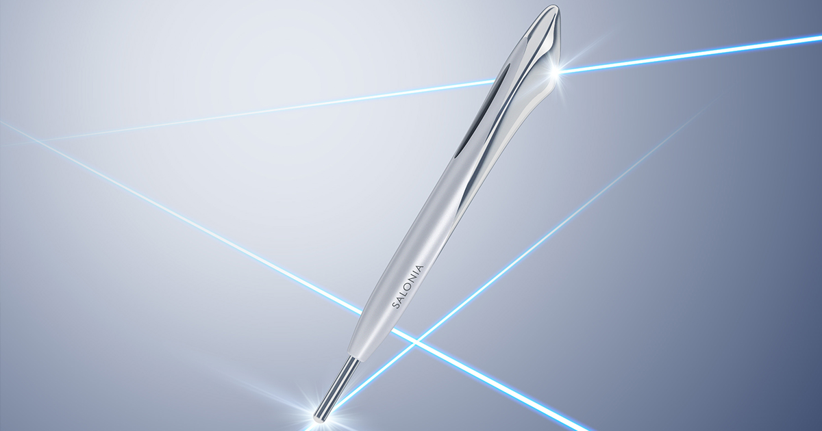 サロニア」が1万3200円のペン型美顔器を発売 続けられない美顔器に一石