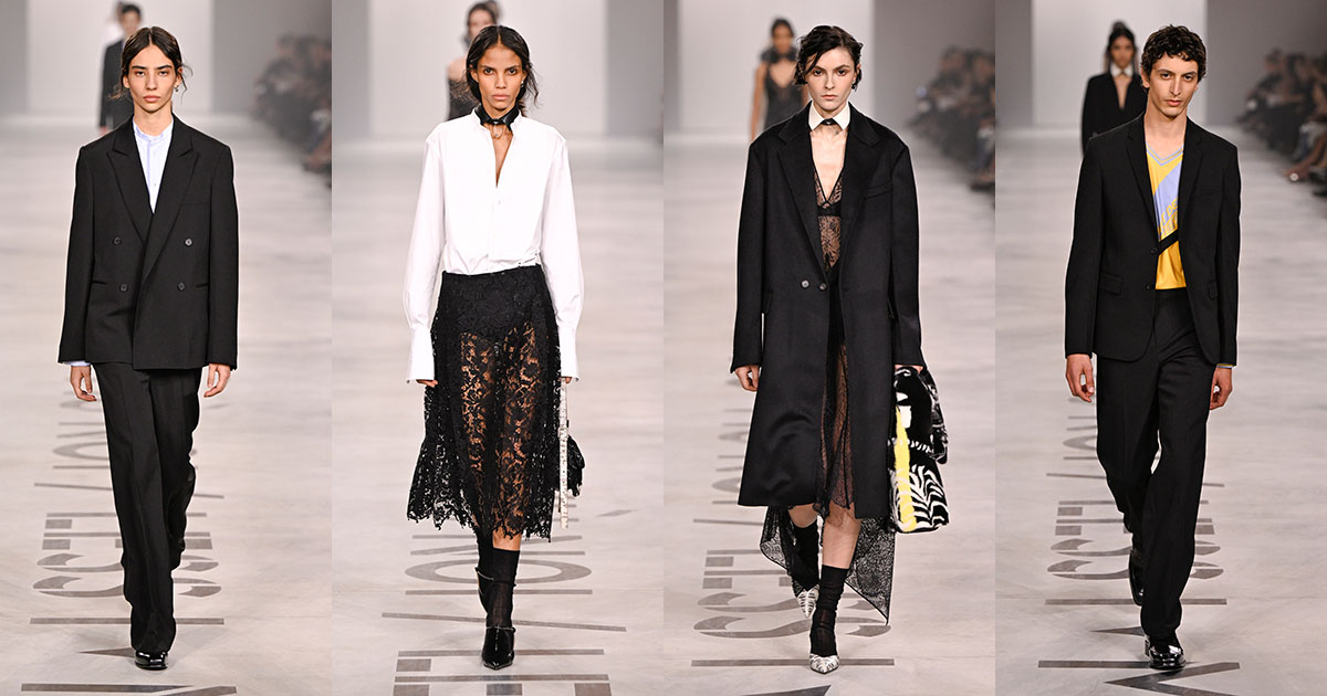 マリア・グラツィア・キウリの「フェンディ」がデビュー テーラード