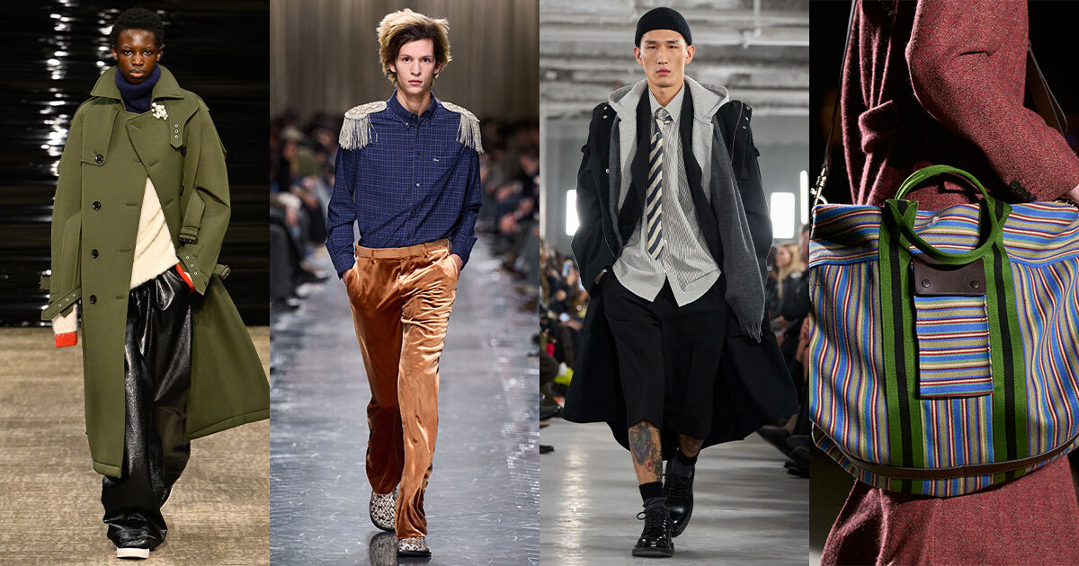 「タイドアップシャツ」や「ミリタリーアウター」が豊作　2026-27年秋冬メンズコレクションで見えたキーアイテム