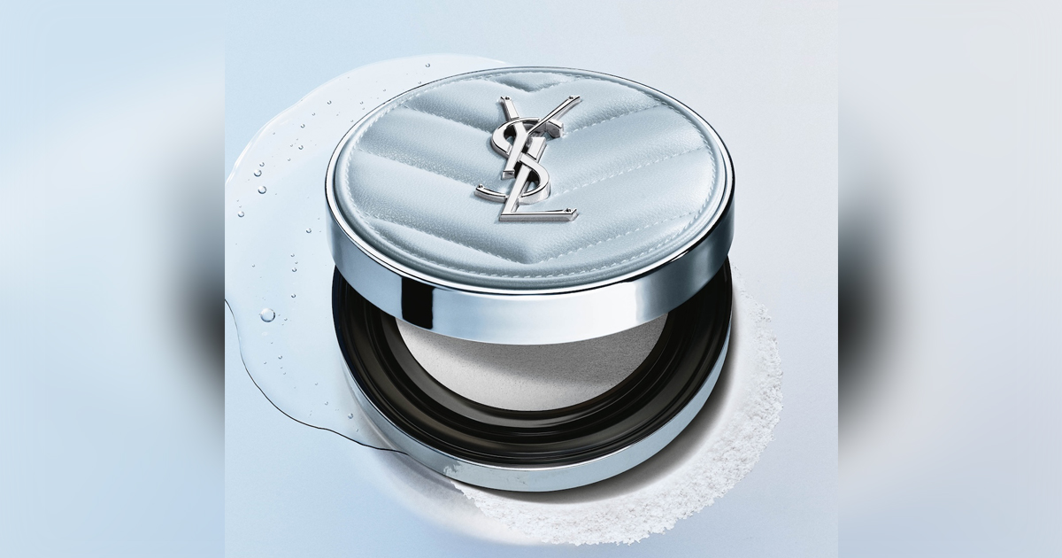 YSL」から新感覚お直しクッションパウダーが登場 瞬時にひんやり肌