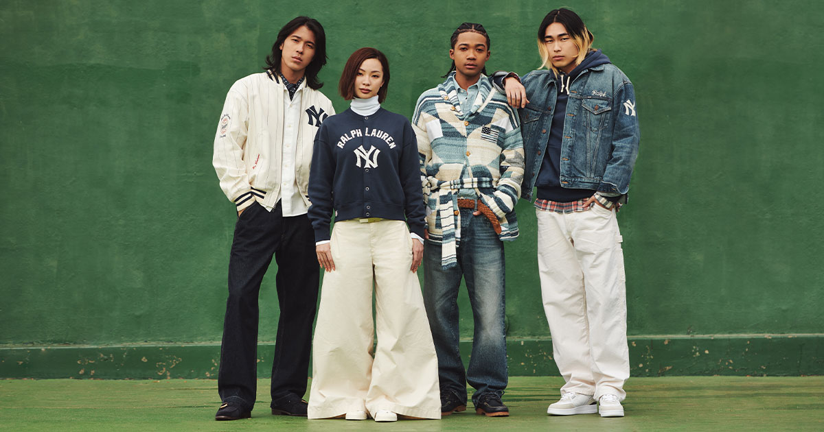 ポロ ラルフ ローレン」×MLB™ 東京発クルーエルパラスが体現する