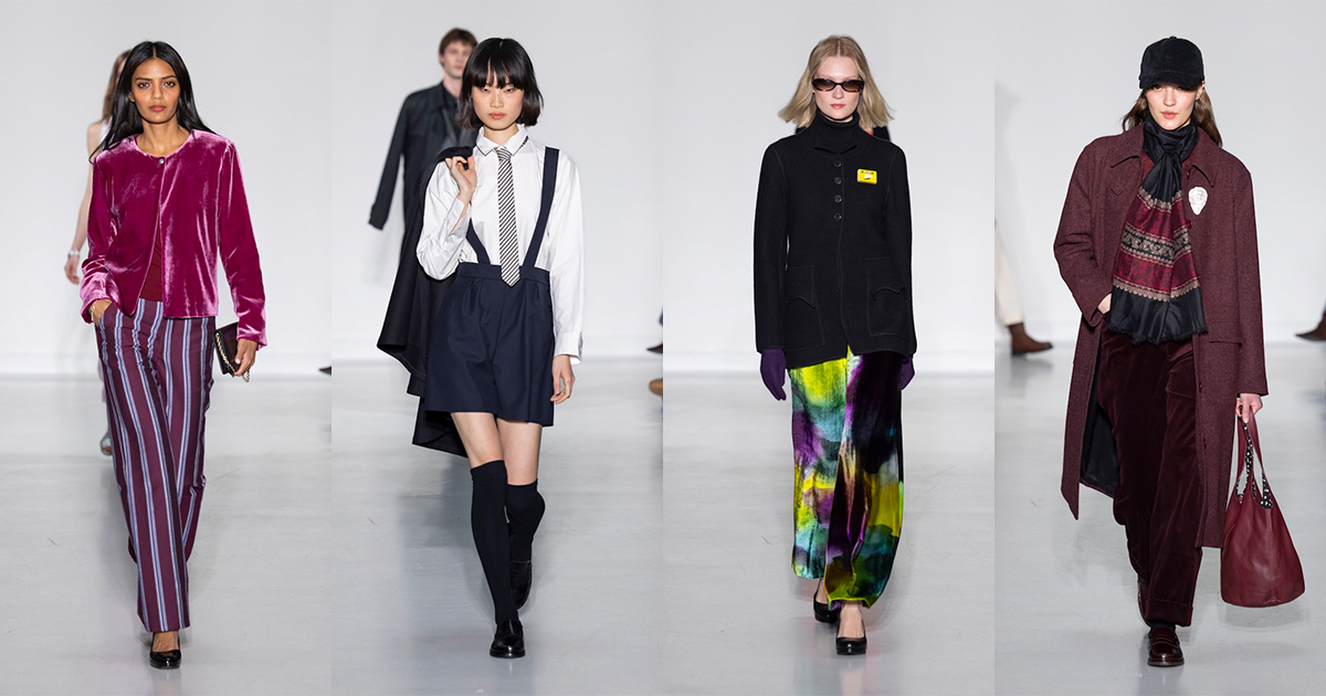 ルック】「アニエスベー」2026-27年秋冬コレクション - WWDJAPAN